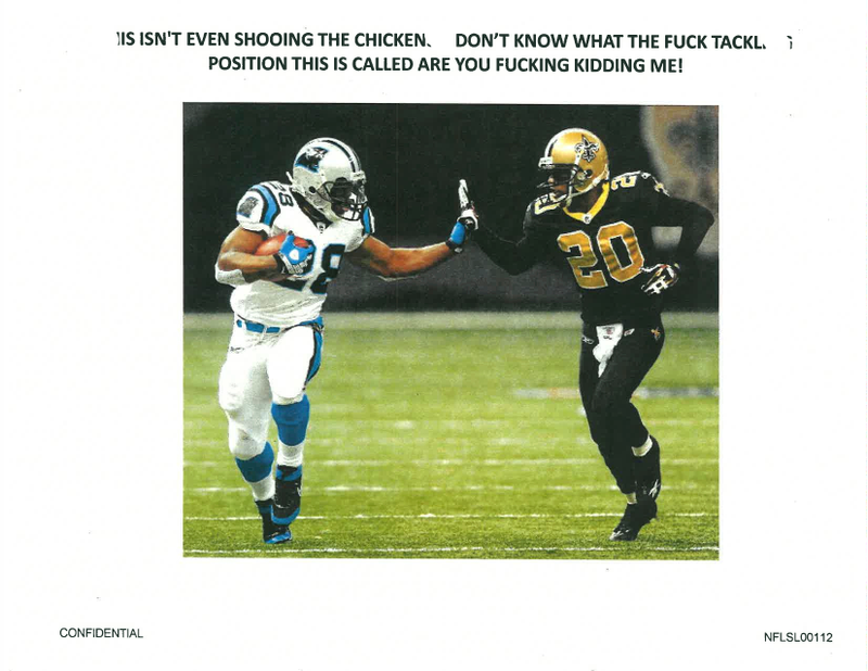 Illustration for article titled The Beep-Beep Awards, And Nine Other Bizarre Slides From Gregg Williams's Slideshows